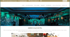 Desktop Screenshot of greenvalehotel.co.uk