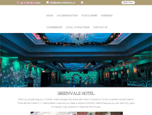 Tablet Screenshot of greenvalehotel.co.uk